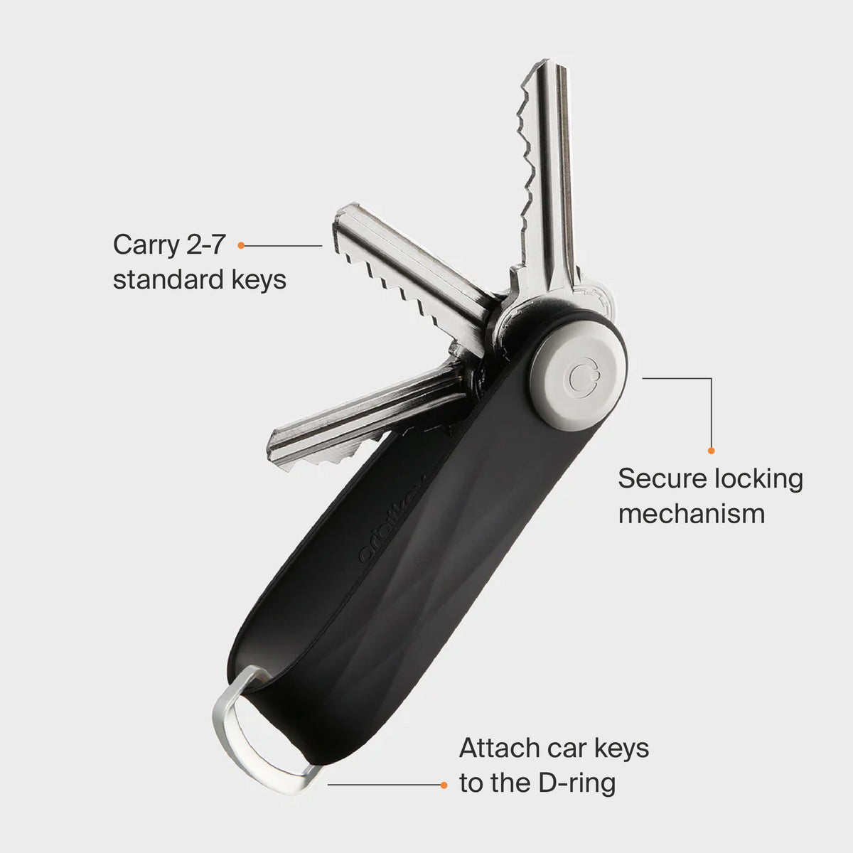 Orbitkey - Active - Tangerine