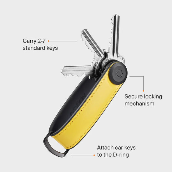 Orbitkey - Hybrid Leather - Black