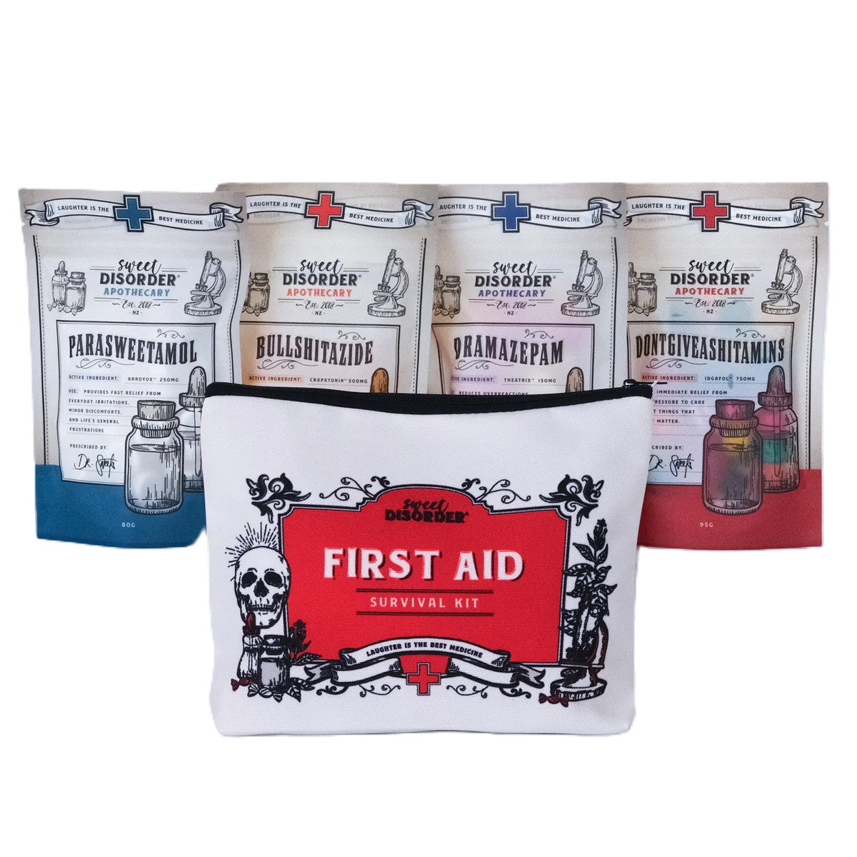 First Aid Survival Kit - Cream