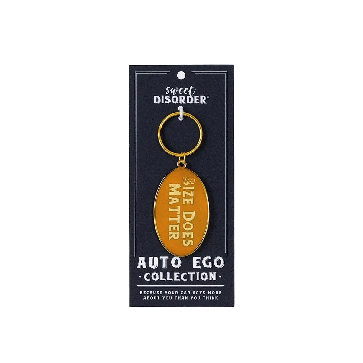 Size Does Matter Keyring