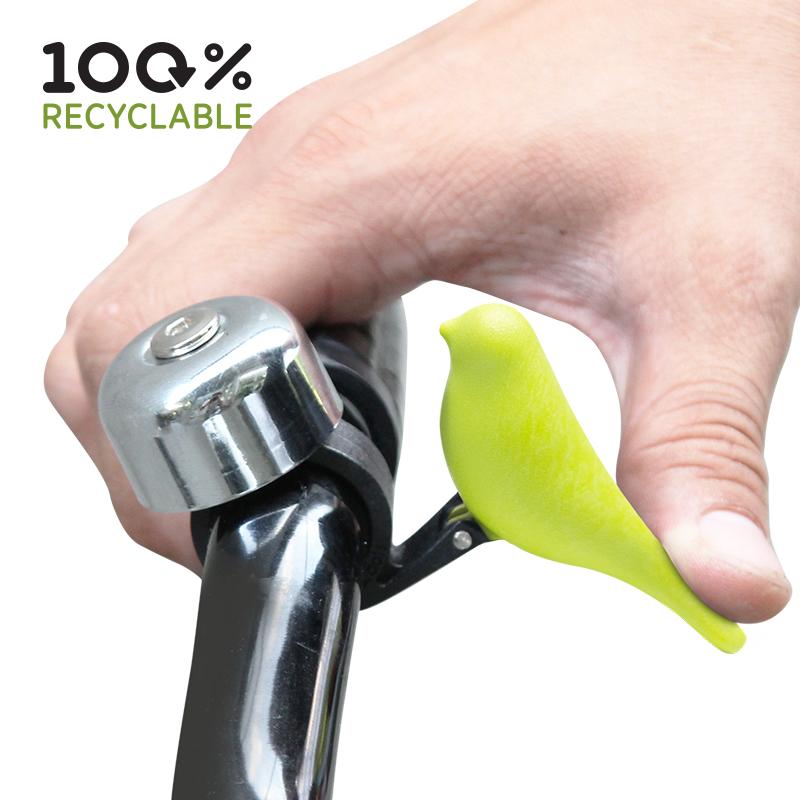 Bird Bike Bell - Green