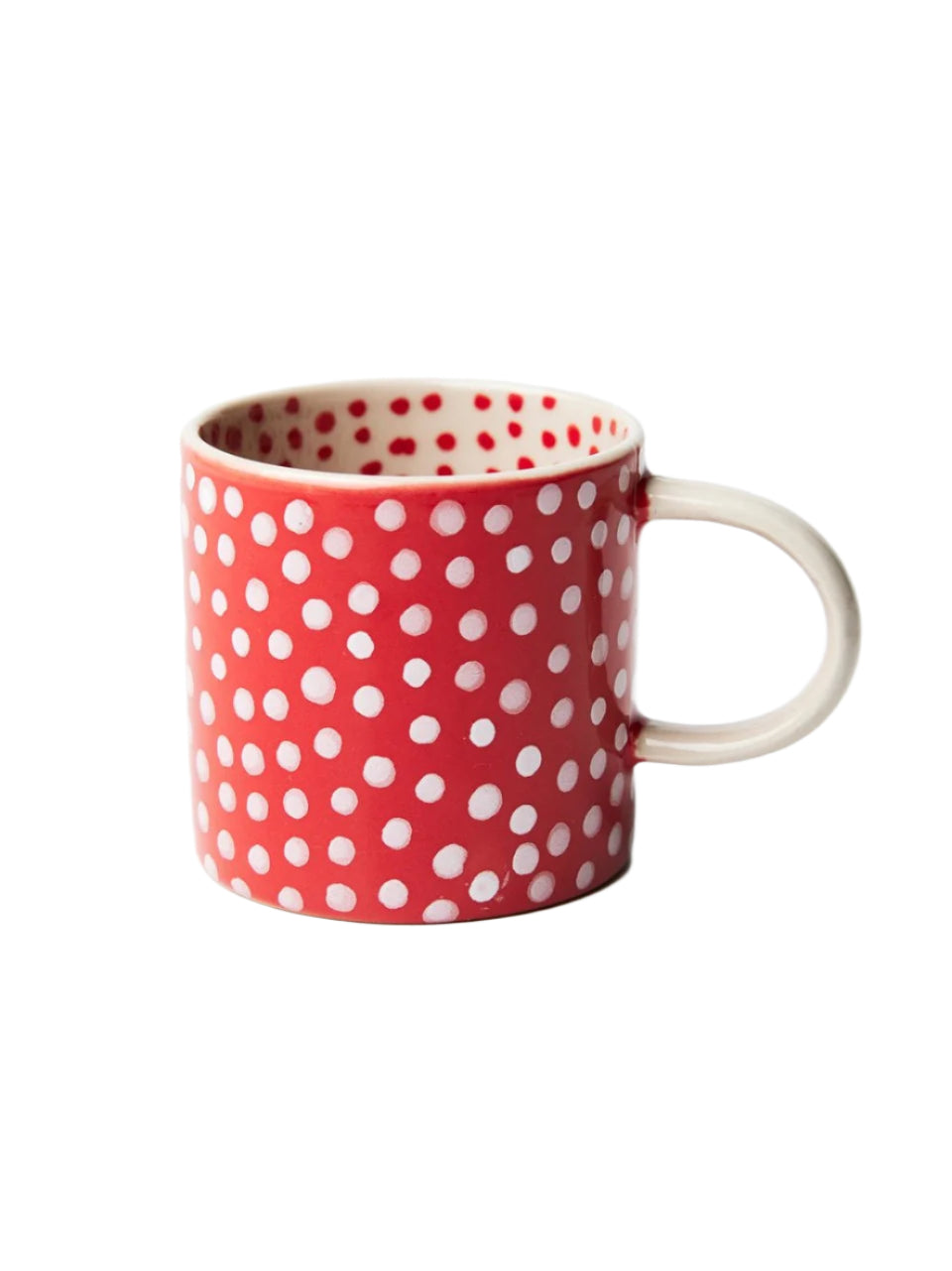 Chino Espresso Mug - Red Spot