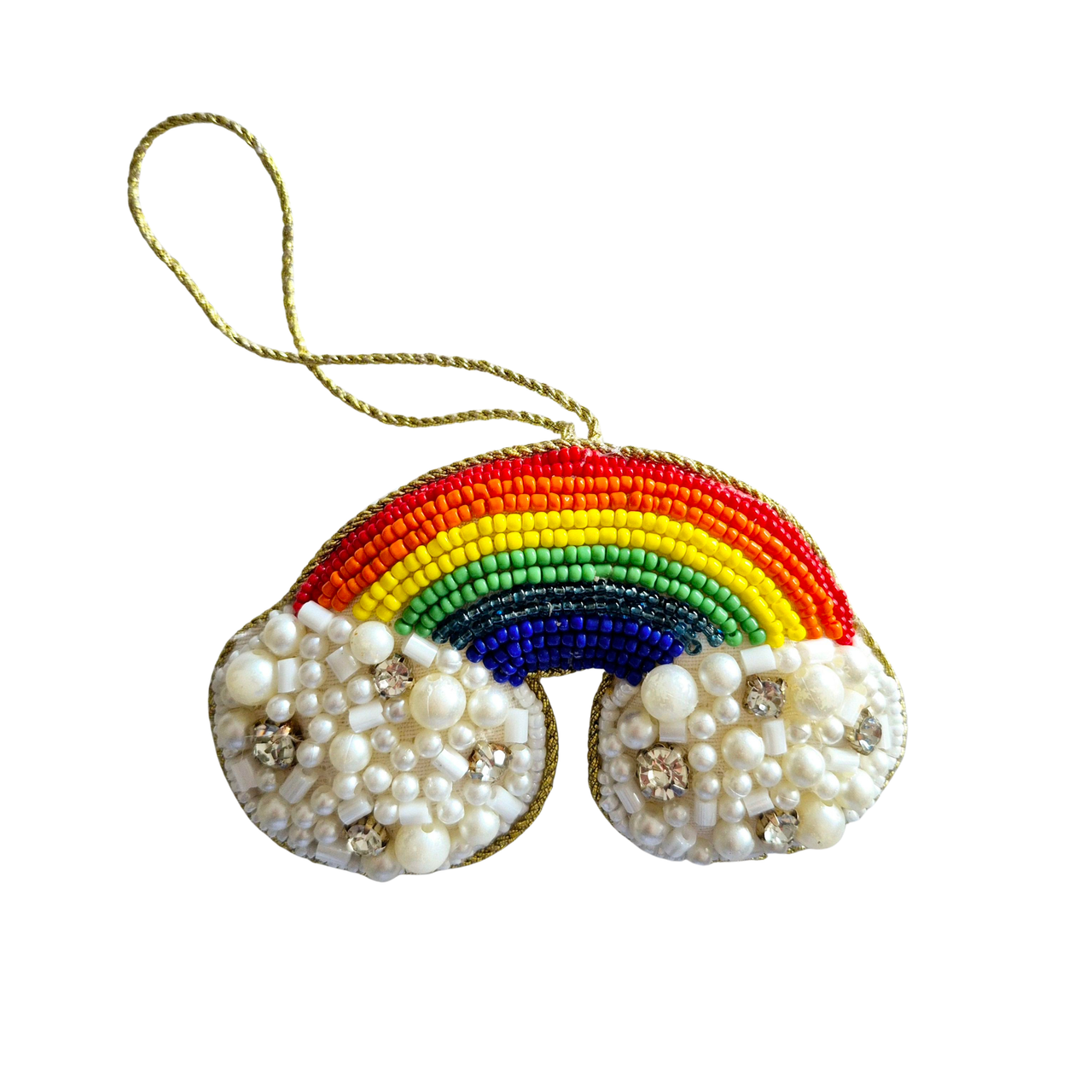 Beaded Decoration - Rainbow
