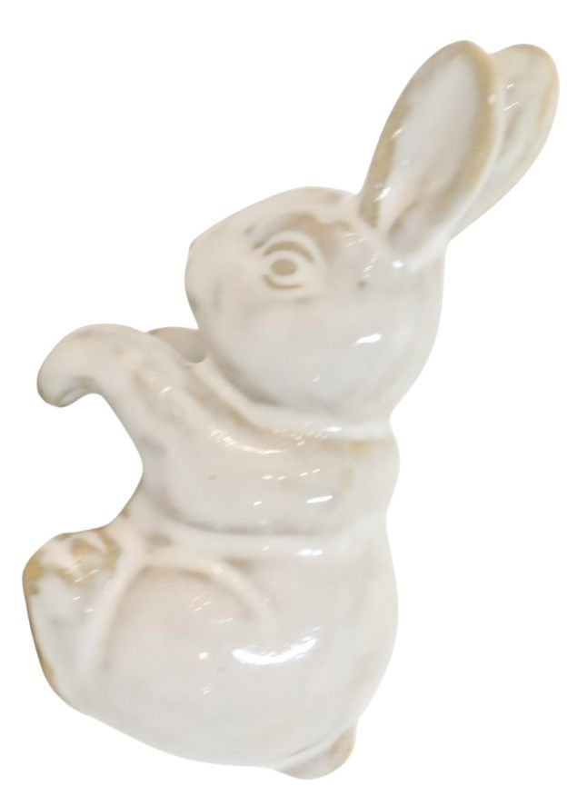 Rabbit Pot Hanger White