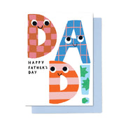 Happy Father's Day Dad Text Card