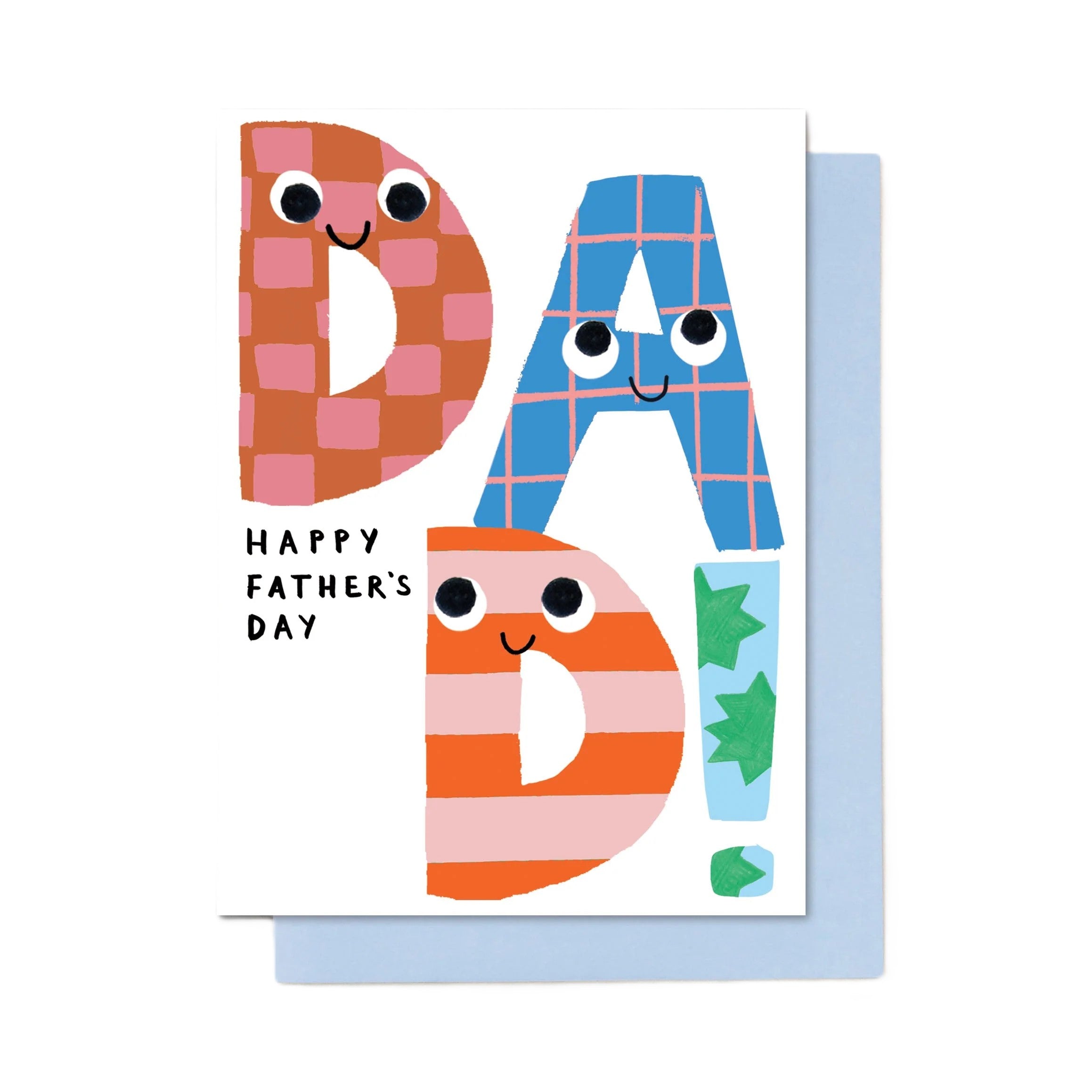 Happy Father's Day Dad Text Card