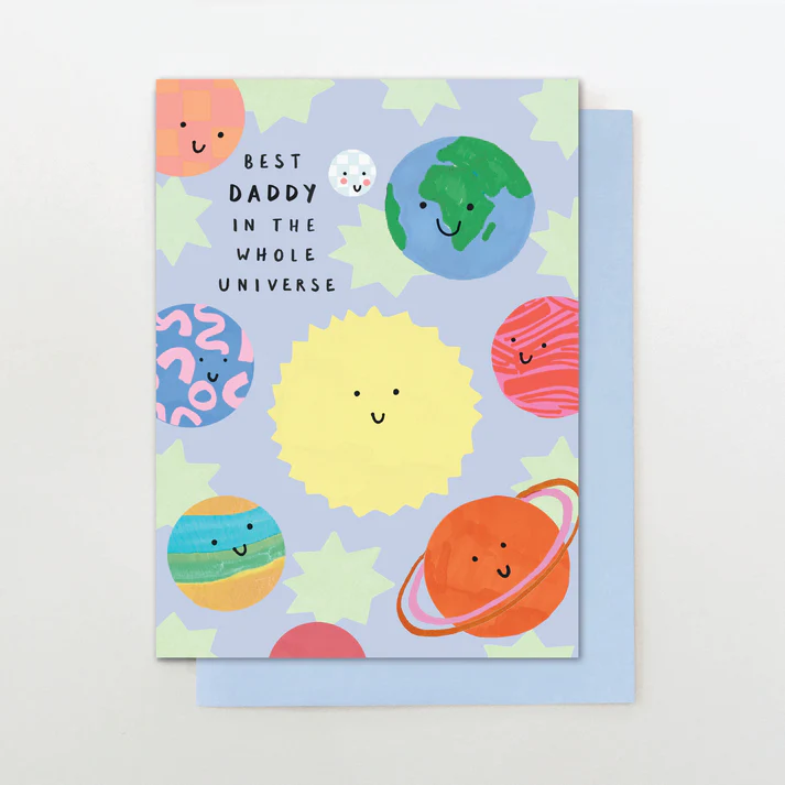Best Daddy In The Universe Card