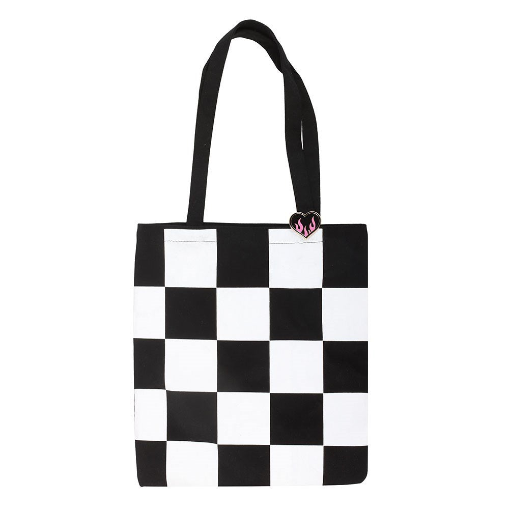 Polycotton Tote - Checkerboard