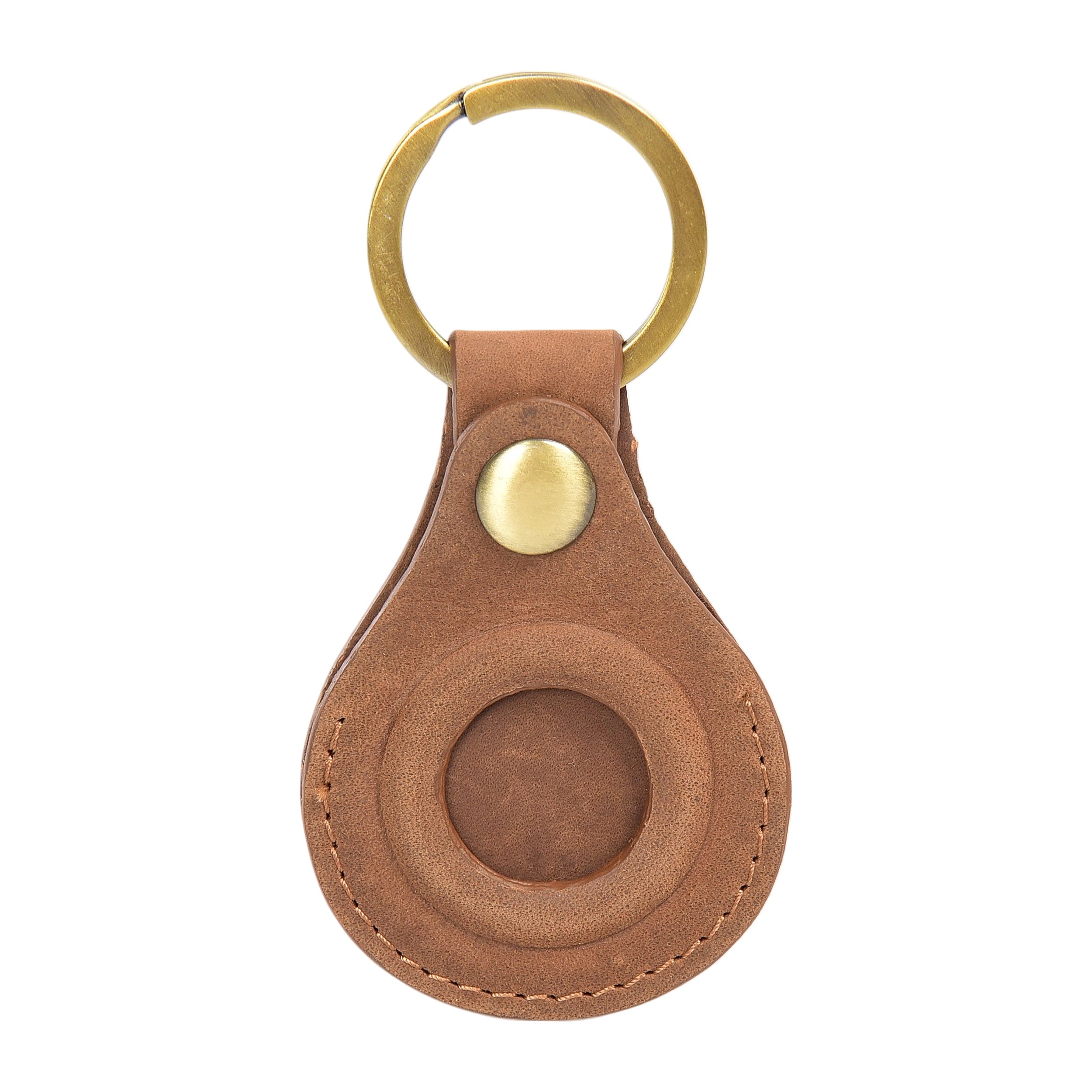Air Tag Holder - Mid Brown