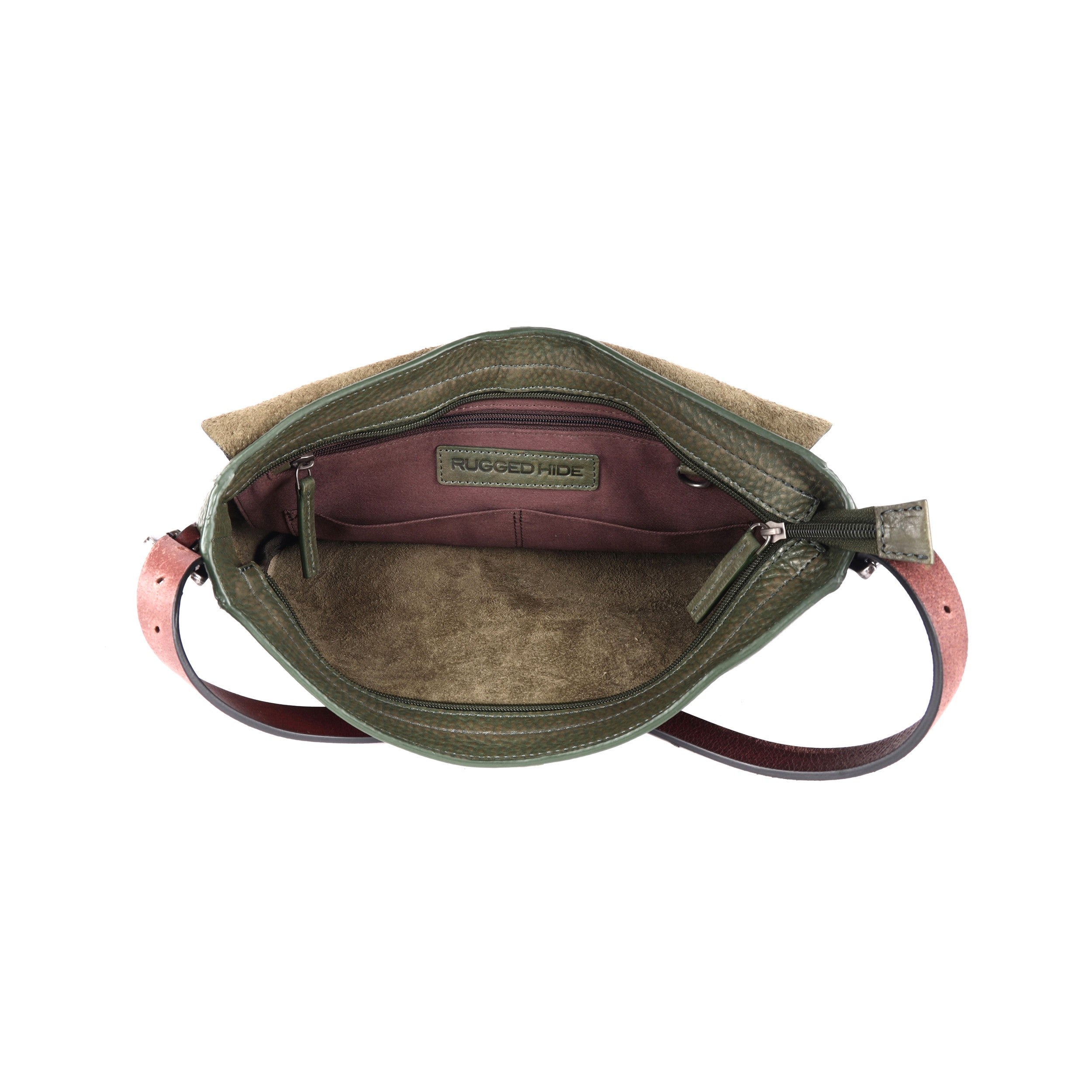 Leather Satchel - Richmond, Green