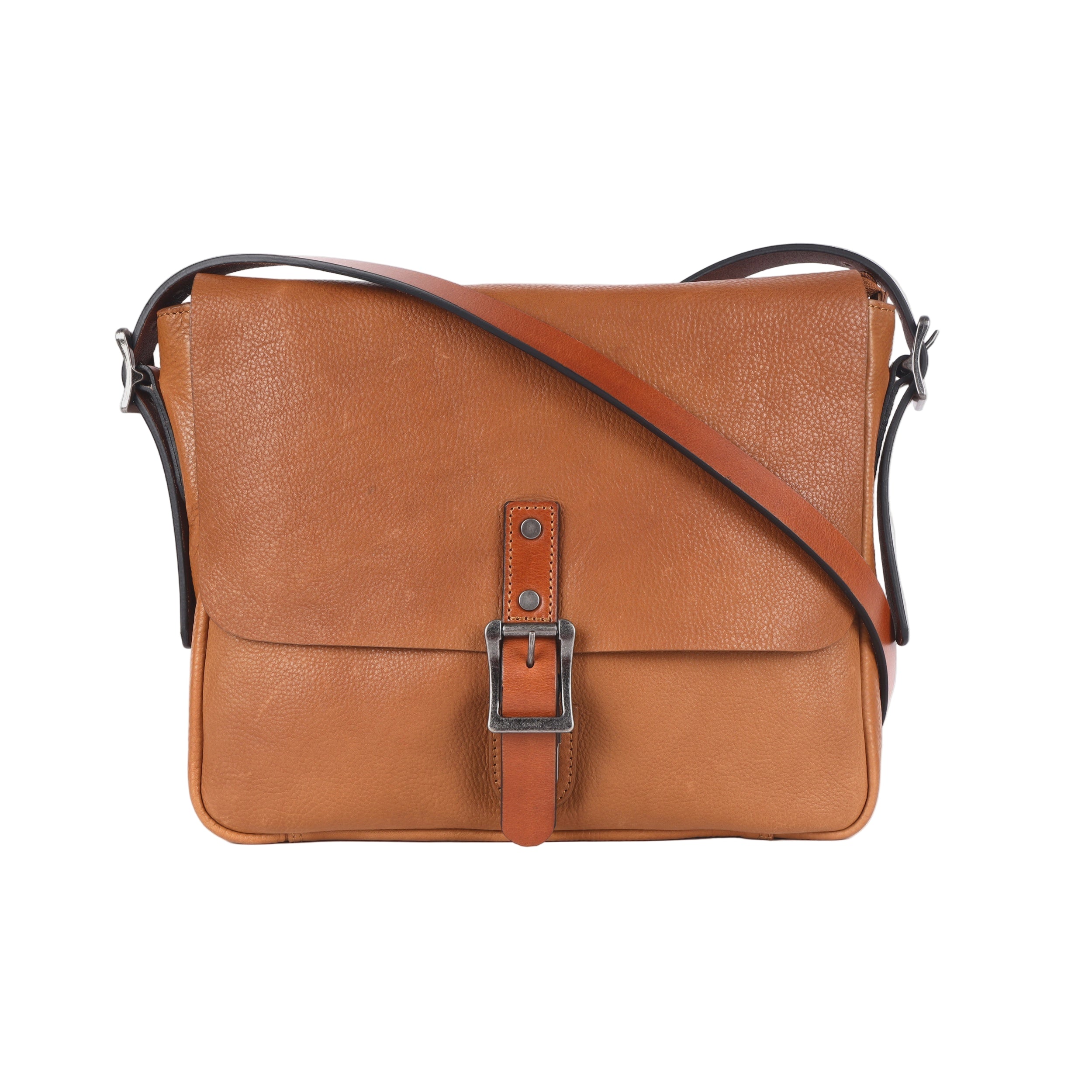 Leather Satchel - Richmond, Tan