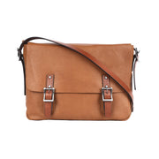 Leather Satchel - Stanley, Tan