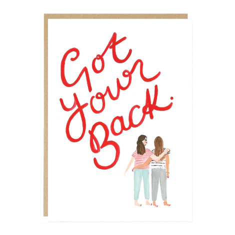 Got Your Back Card - Jolene