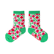 Ruby Red Shoes Socks (2-4 Years) - Ruby Loves Flowers