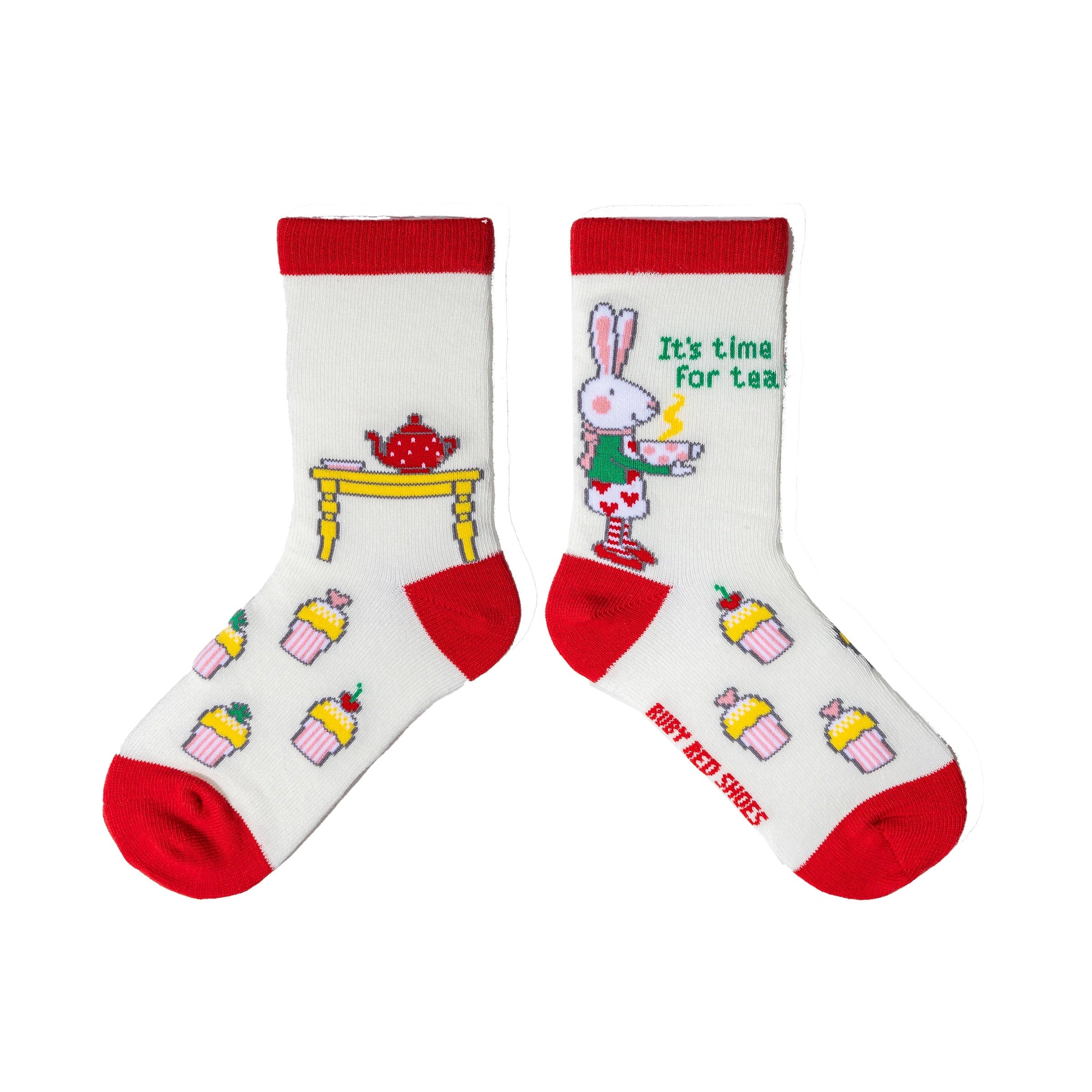 Ruby Red Shoes Socks (4-6 Years) - It's Time For Tea