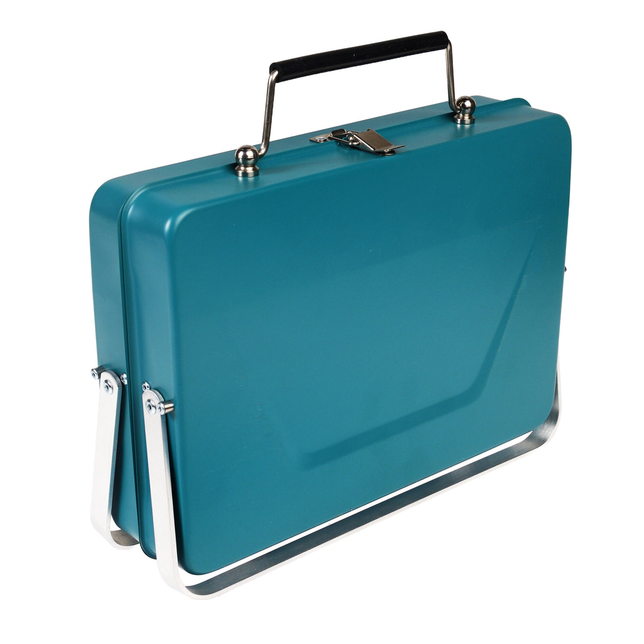 Portable Suitcase BBQ - Teal