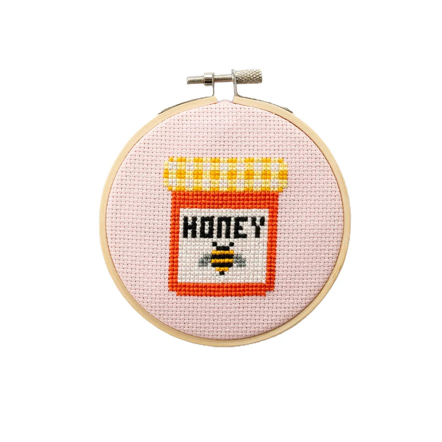 Cross-Stitch Kit - Honey Jar