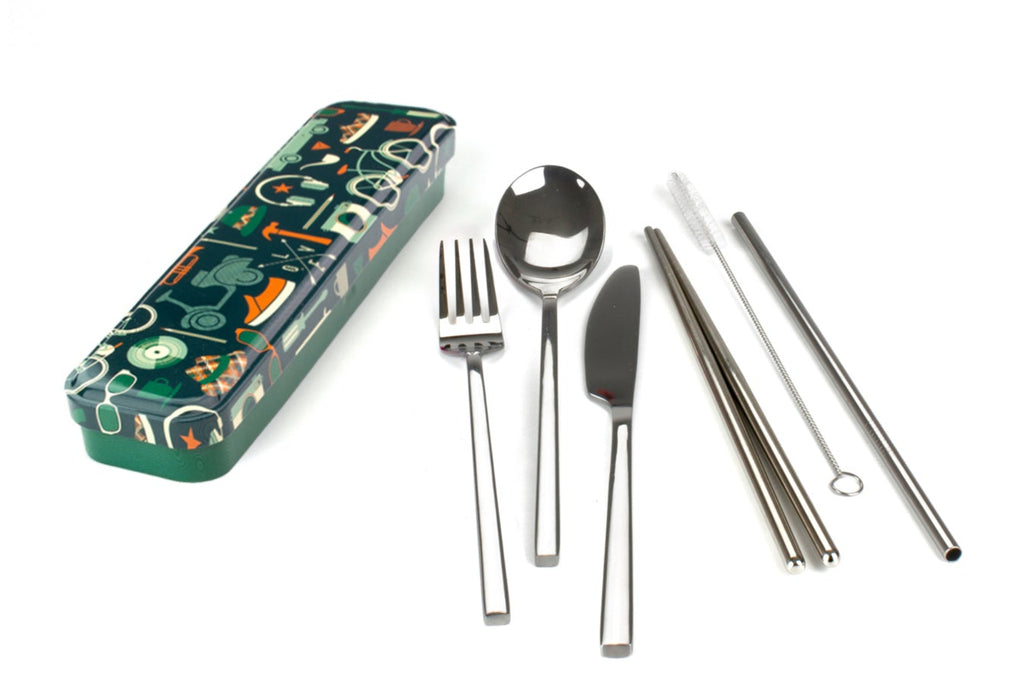 Carry Your Cutlery - Retro Man