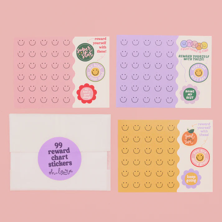 Reward Chart Sticker Sheets
