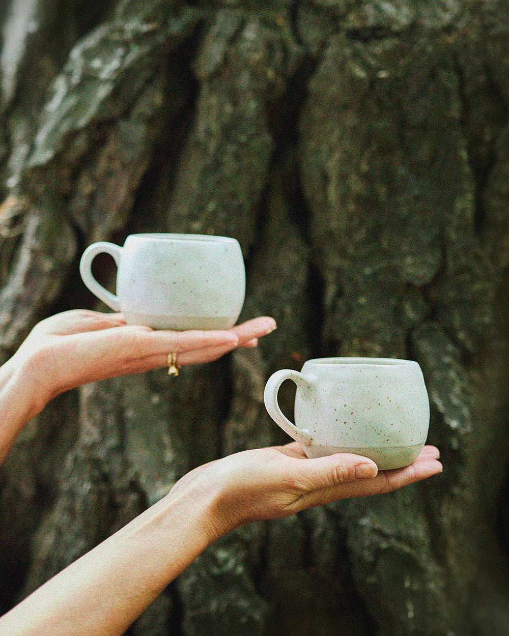 Salt Mineral Mugs - Set of 4