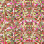 Modal Silk Scarf - Multicolour Triangles