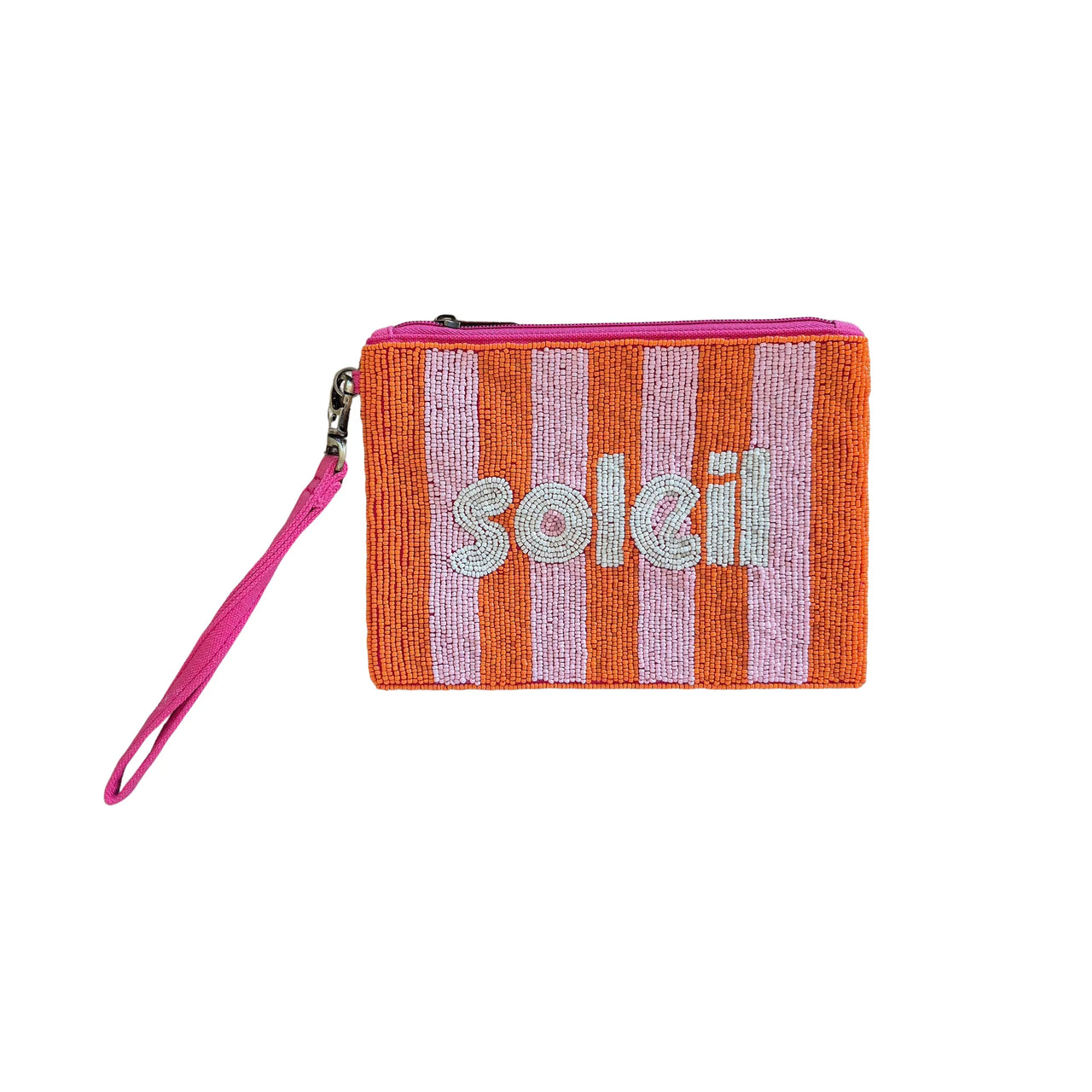 Beaded Pouch - Soleil