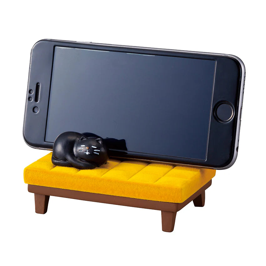 Cat Smartphone Stand - Yellow
