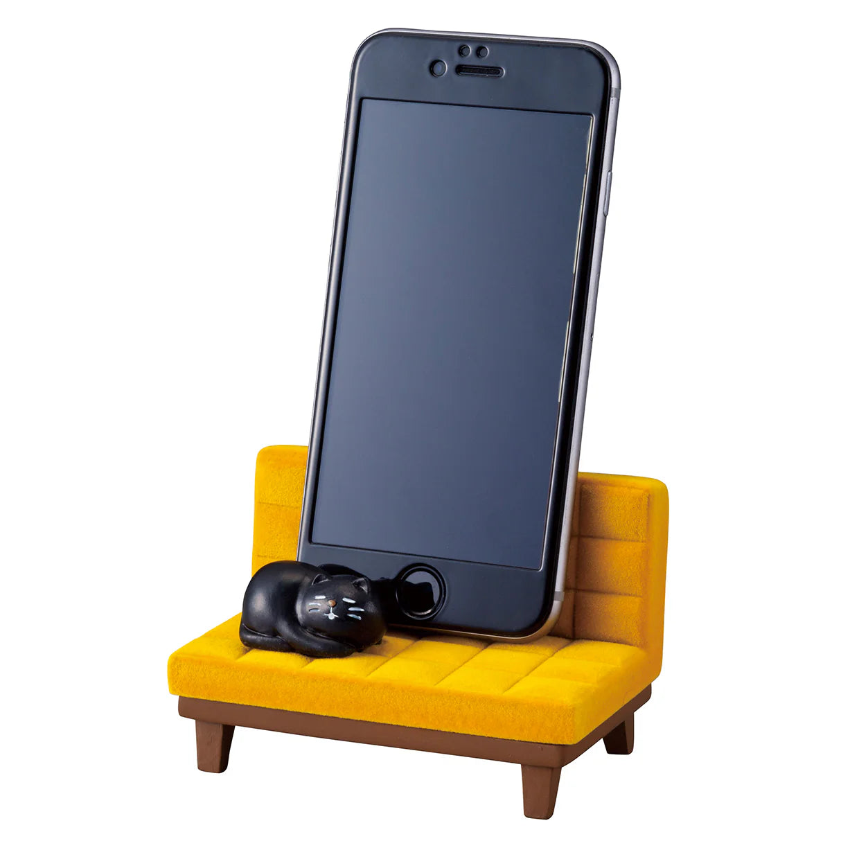 Cat Smartphone Stand - Yellow