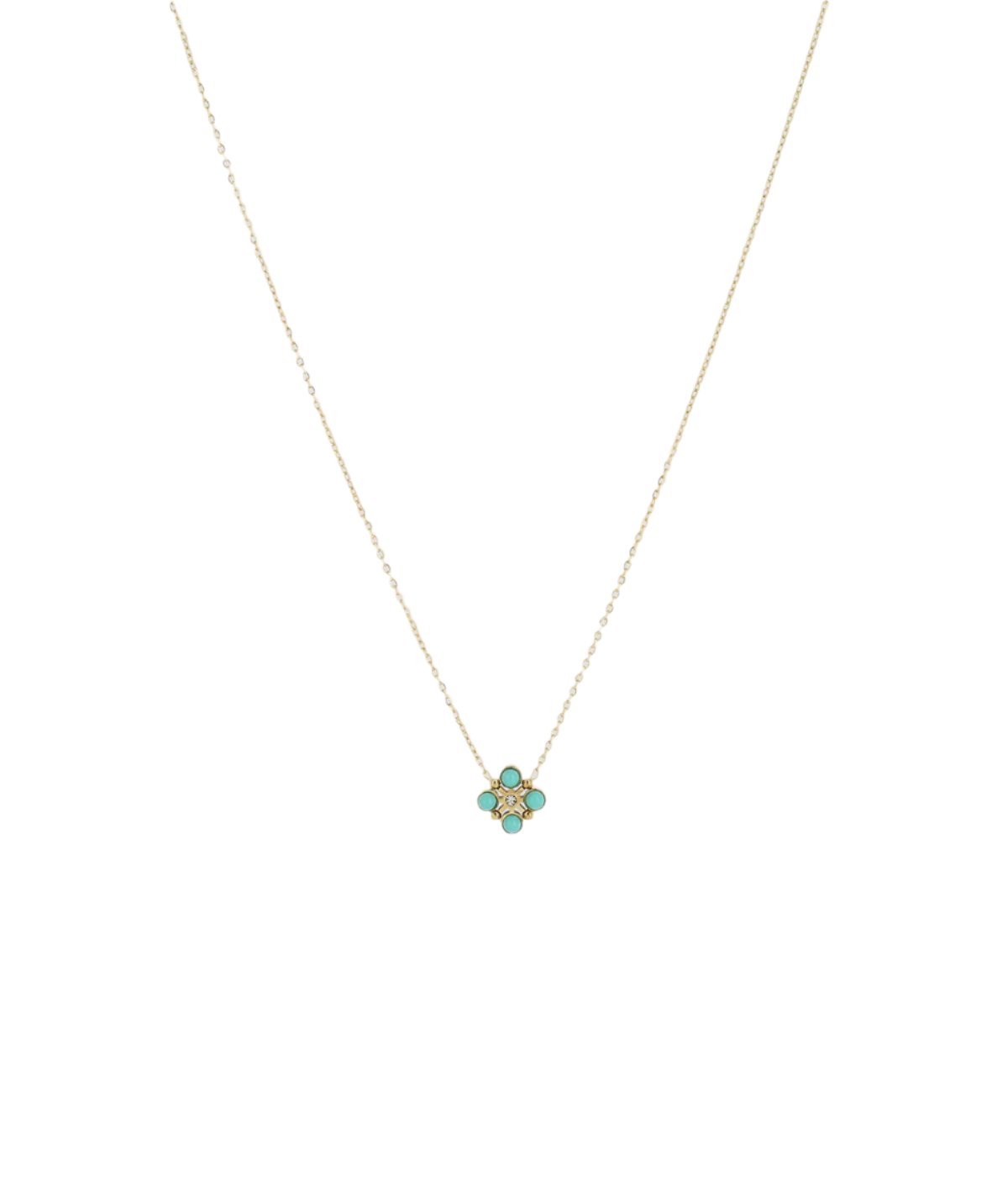 Zag Necklace - Mint
