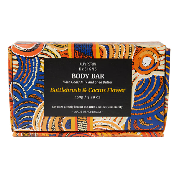 Alperstein Body Bar - Bottlebrush & Cactus Flower