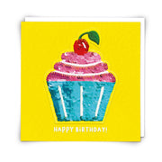 Cherry Cupcake Card
