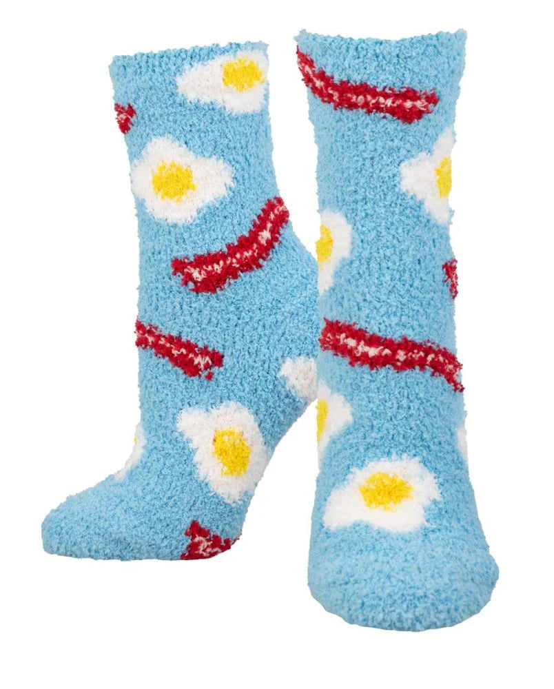 Ladies Cozy Socks - Sunday Breakfast