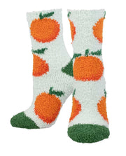 Ladies Cozy Socks - Orange Mint