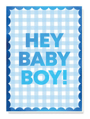 Hey Baby Boy Card