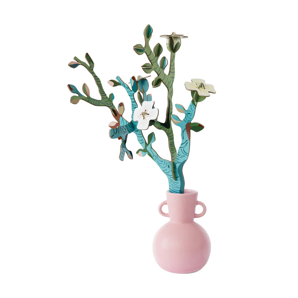 Cardboard Floral Art - Van Gogh Almond Blossom