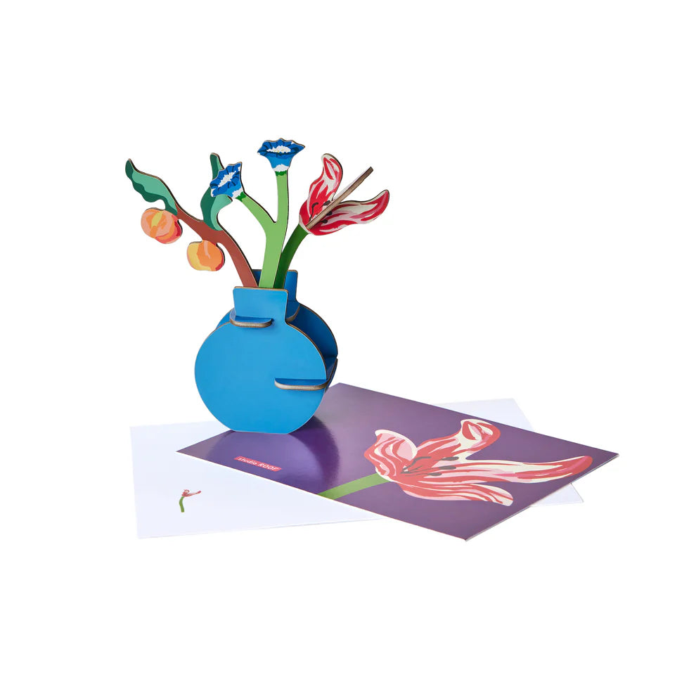 Cardboard Floral Art Small - Dutch Masters Bouquet