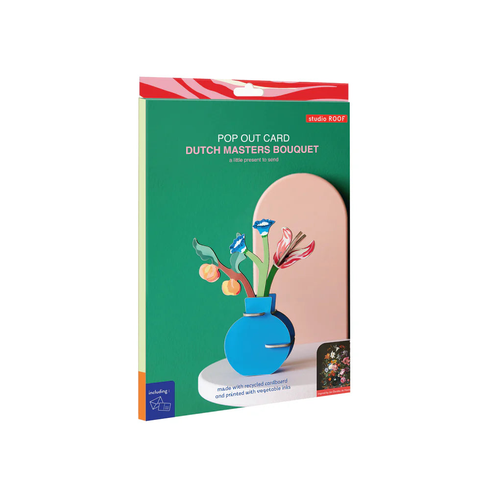 Cardboard Floral Art Small - Dutch Masters Bouquet