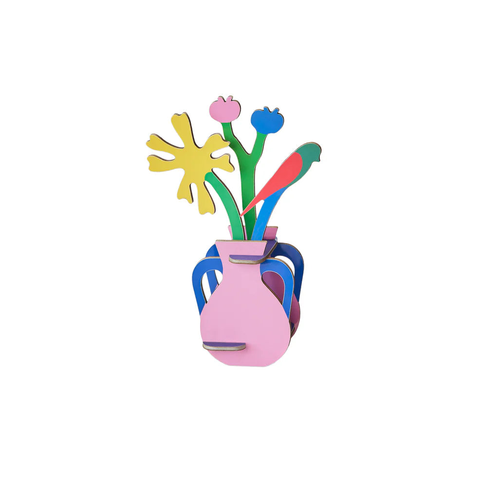 Cardboard Floral Art Small - Matisse Paper Bloom