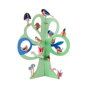 Cardboard Floral Art - Singing Tree