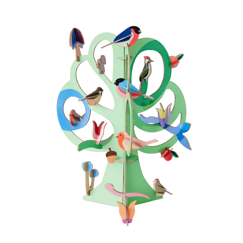 Cardboard Floral Art - Singing Tree