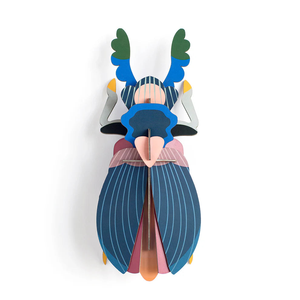 Cardboard Wall Art Large - Japanese Beetle