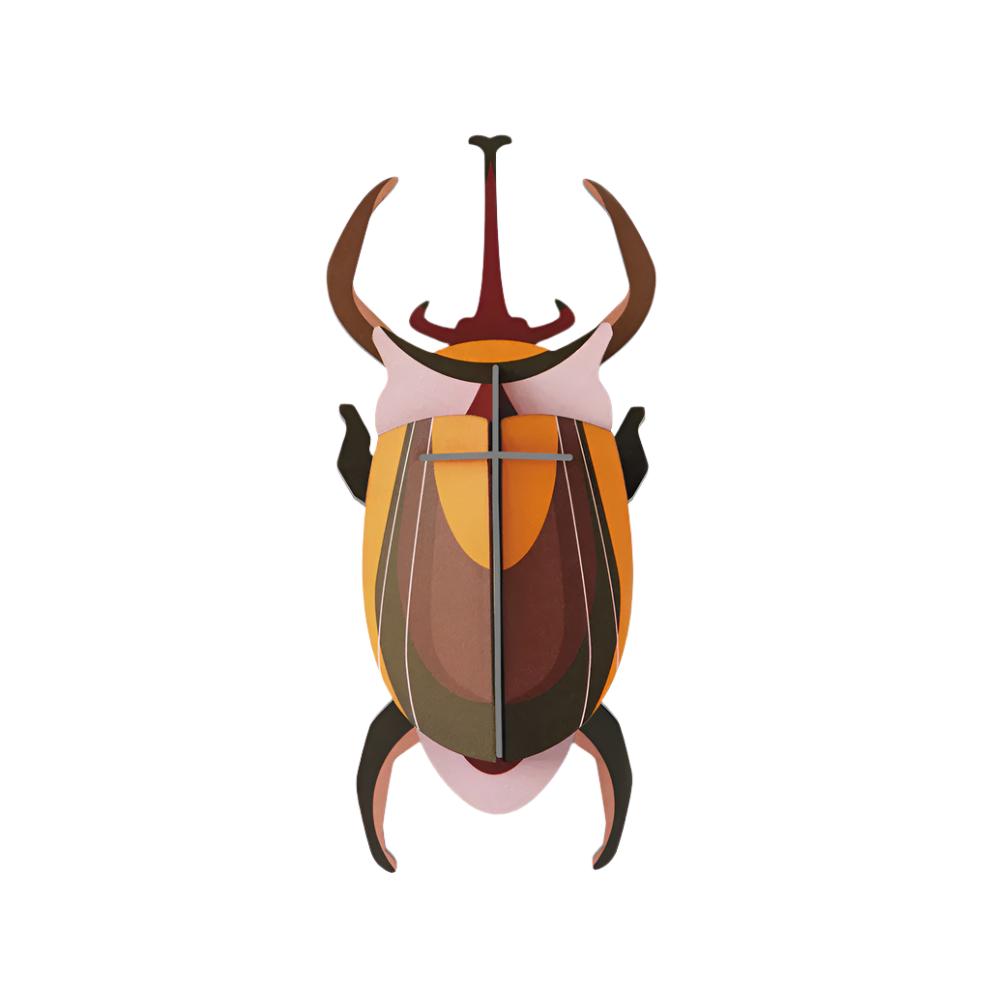 Cardboard Wall Art Small - Elephant Beetle