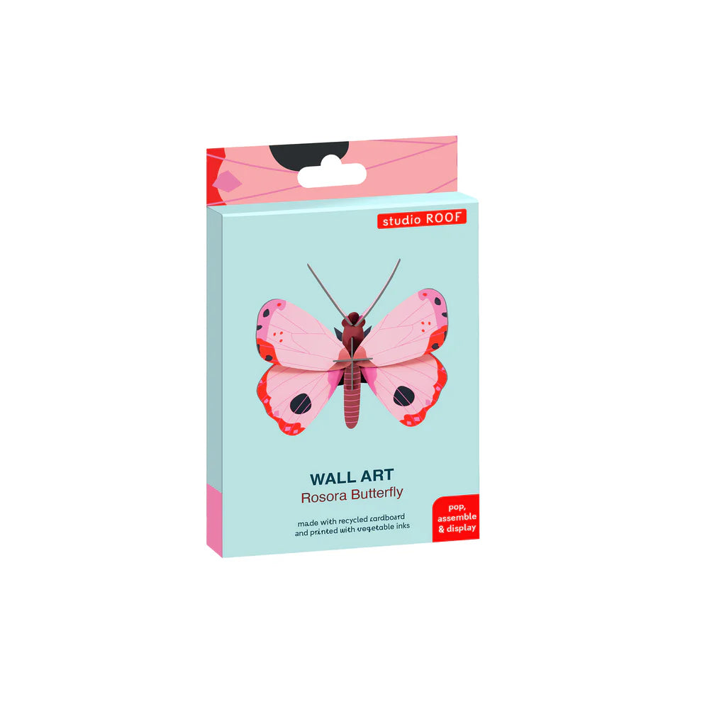 Cardboard Wall Art Small - Rosora Butterfly