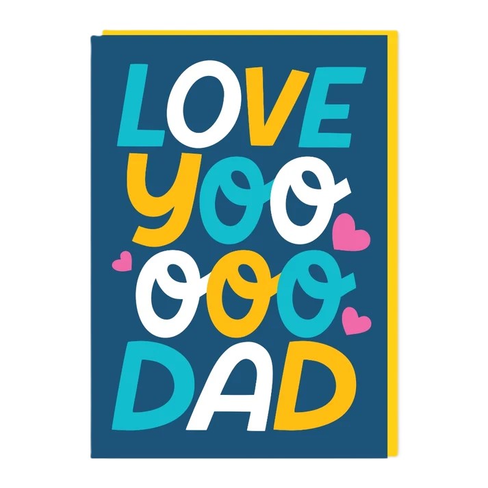Love Yooooo Dad Card