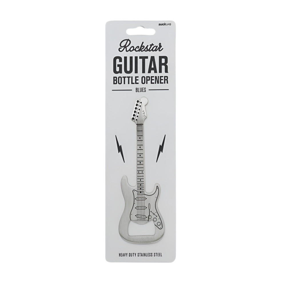Rockstar Guitar Bottle Opener - Blues