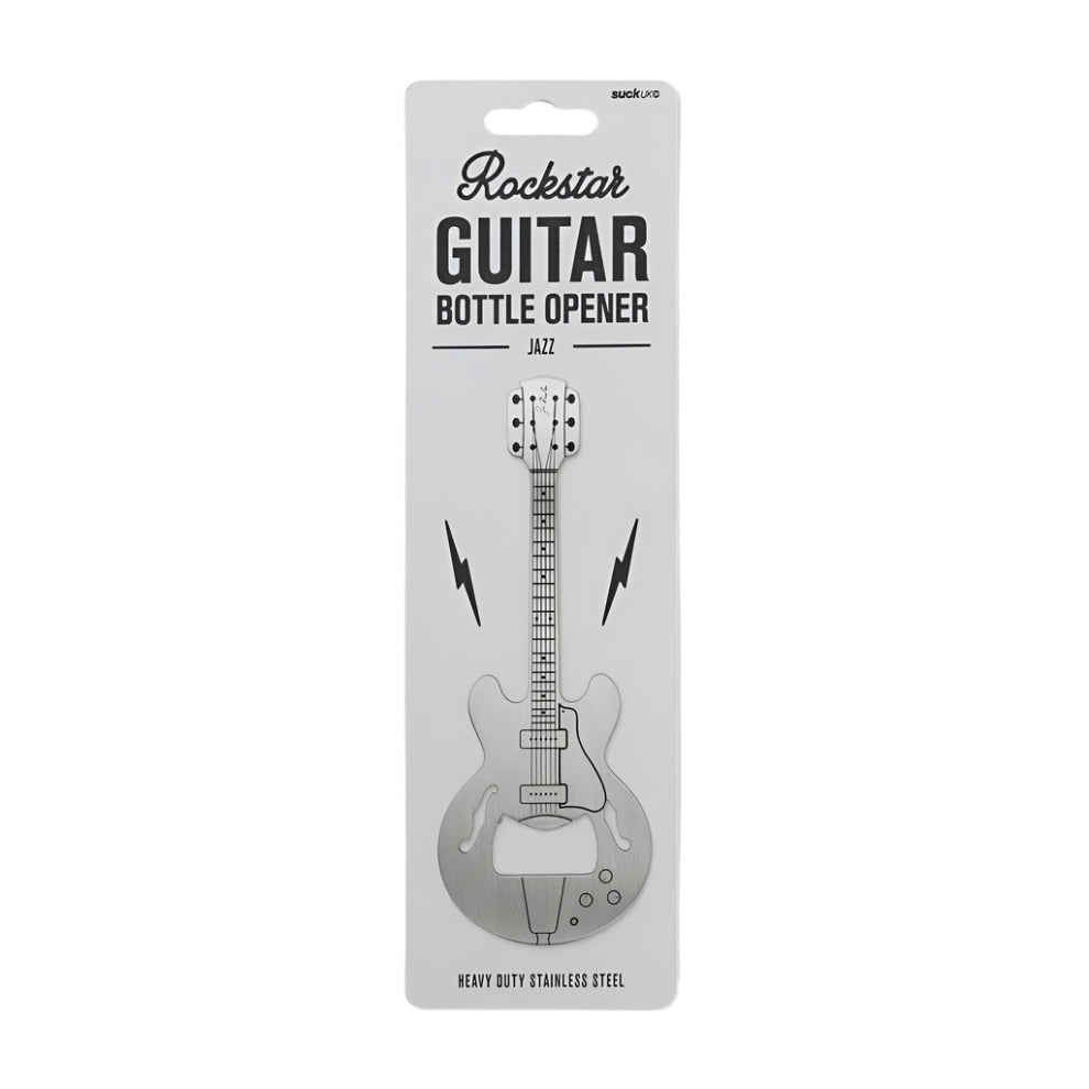 Rockstar Guitar Bottle Opener - Jazz