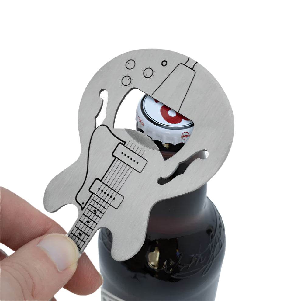 Rockstar Guitar Bottle Opener - Jazz