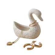 Swan Ring Holder Trinket Bowl