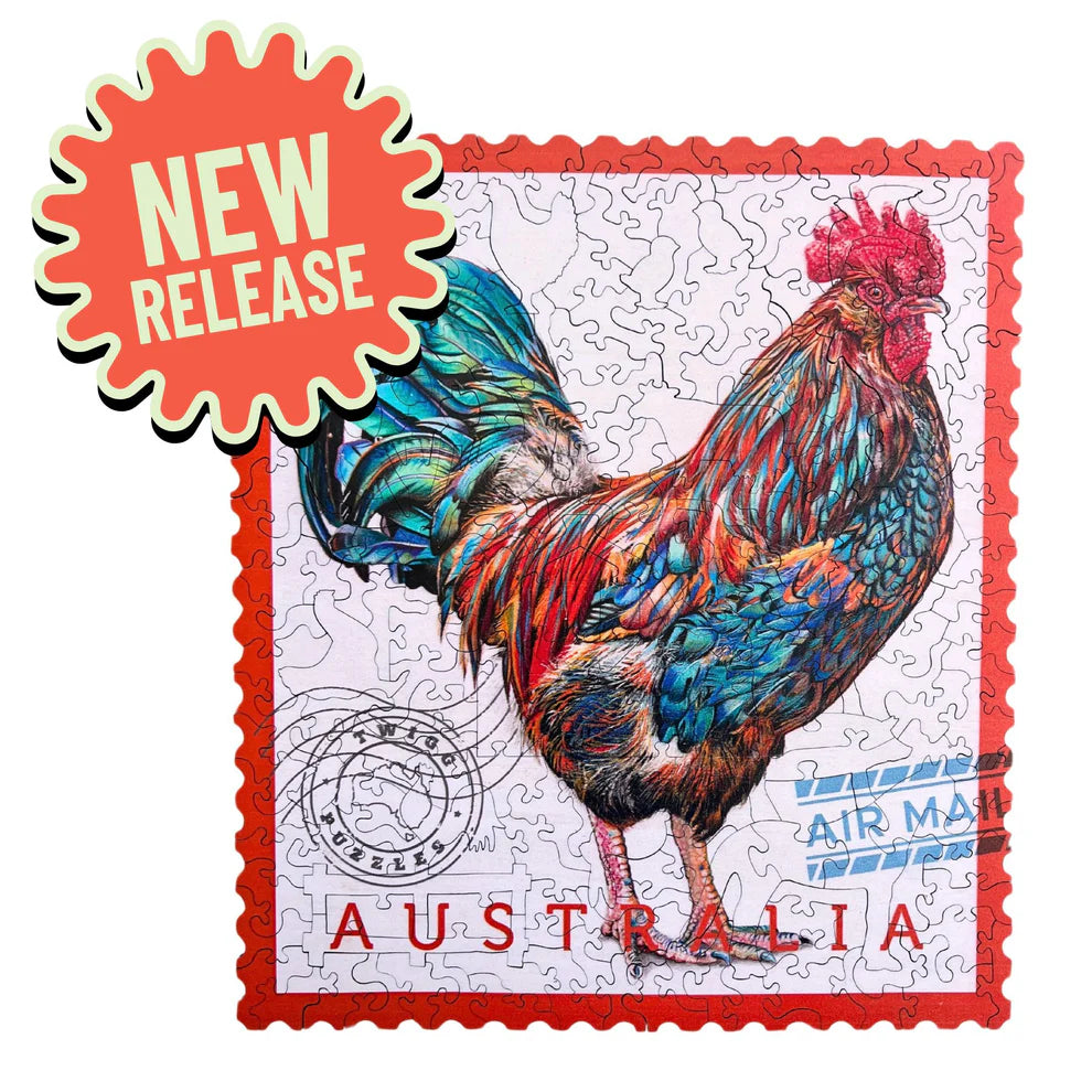 202pc Wooden Puzzle - Sally Edmonds Chook