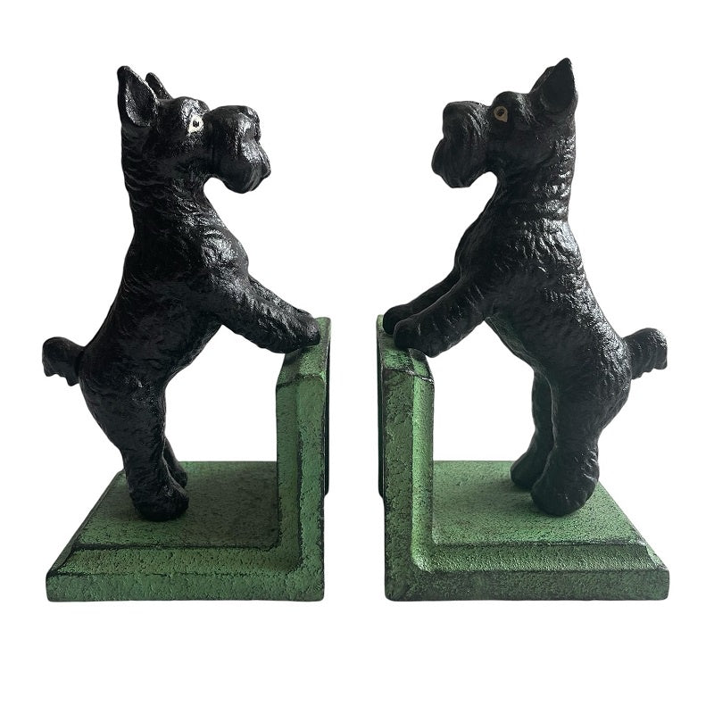 Cast Iron Bookends - Scotty Black